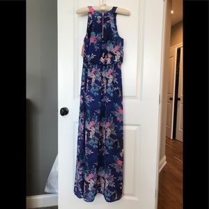 floral print maxi dress